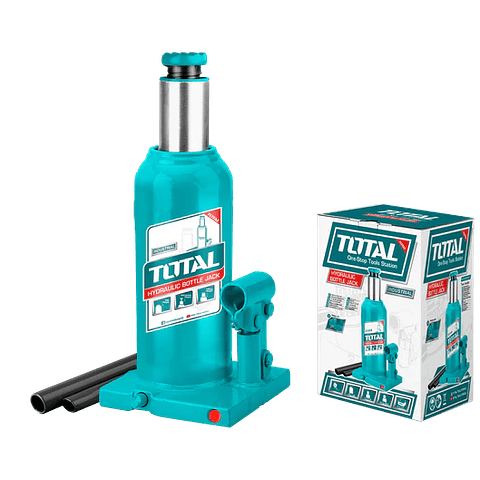 Gata de Botella 2 Toneladas | Gato hidráulico para auto resistente y compacto