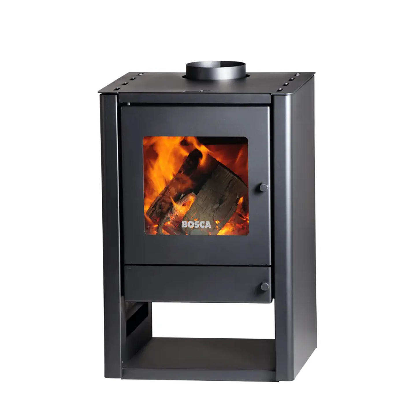 Calefactor a Leña Bosca Gold 380 Charcoal CERT 1