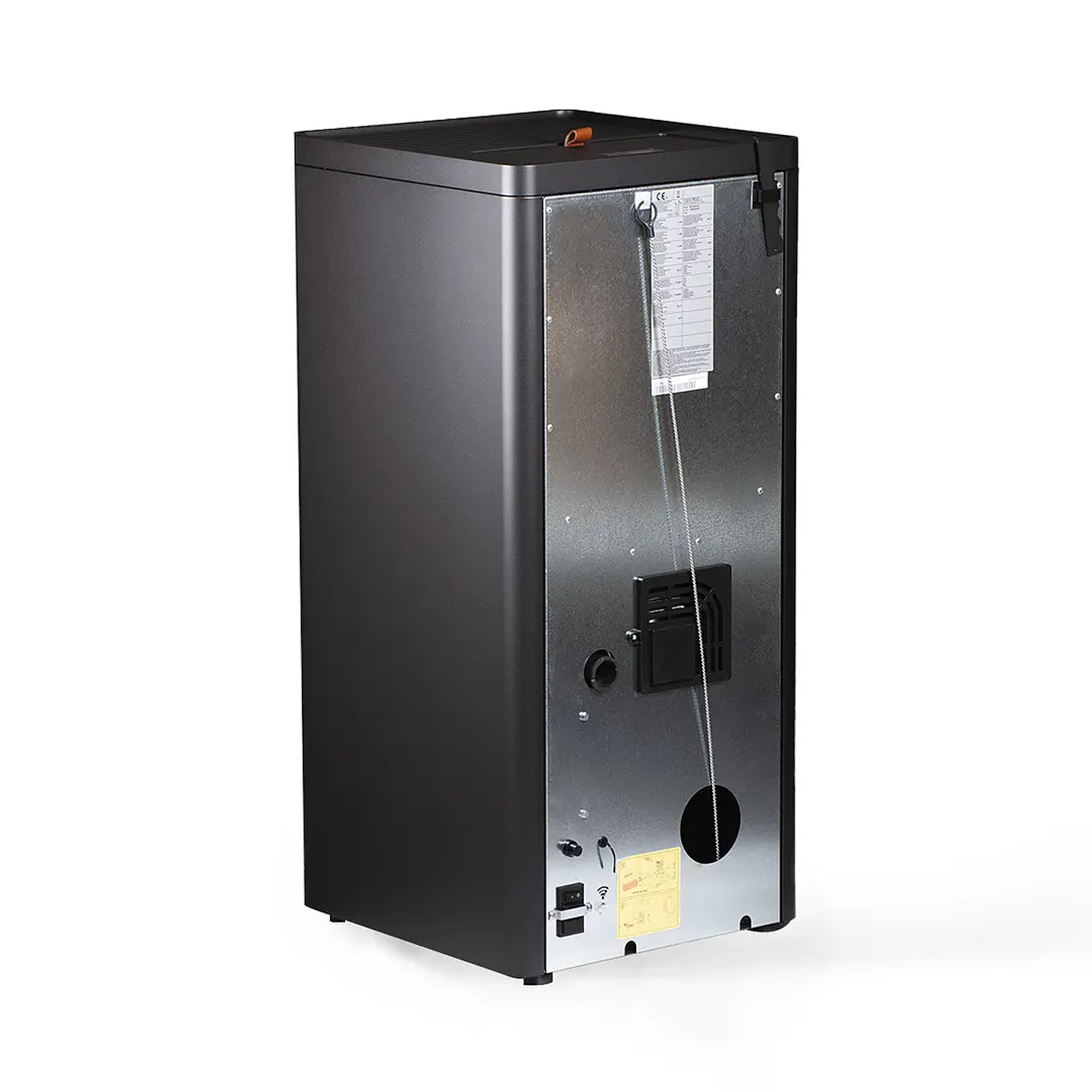 Estufa a Pellet Silenzio Black Vision | Calefacción eficiente, silenciosa y moderna 5