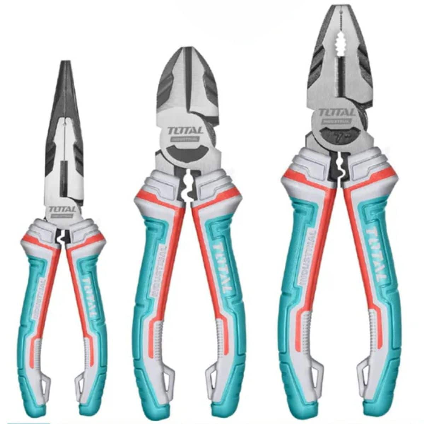 SET DE 3 ALICATES - COMBINADO INDUSTRIAL 30% AHORRO DE ESFUERZO 2