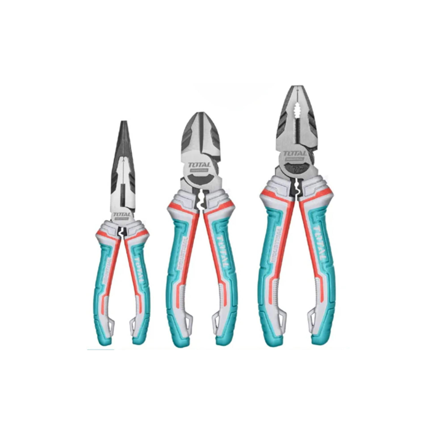 SET DE 3 ALICATES - COMBINADO INDUSTRIAL 30% AHORRO DE ESFUERZO 1