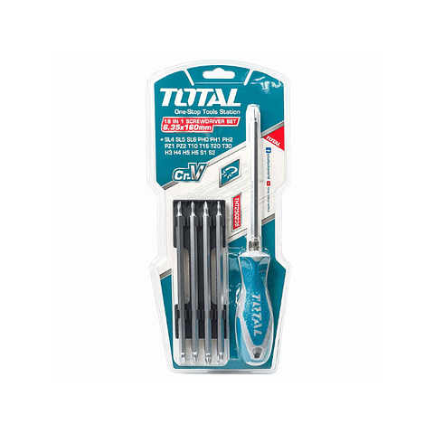 SET DESTORNILLADORES 18 EN 1