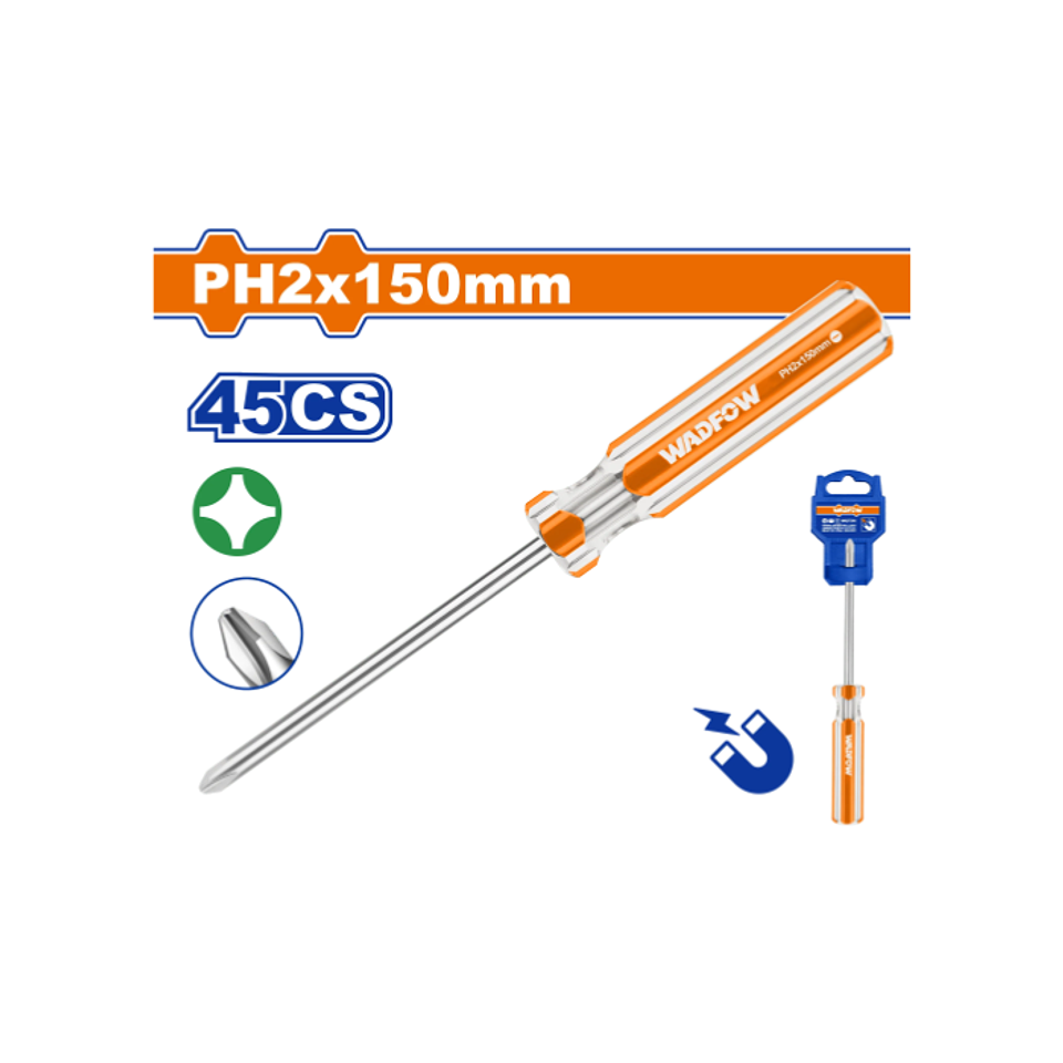 DESTORNILLADOR CRUZ IMANTADO PH075MM  2