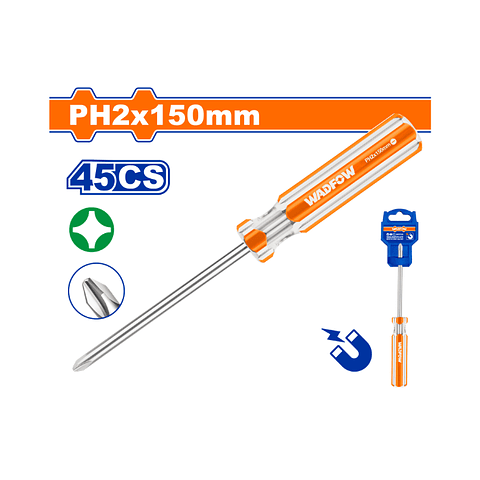 DESTORNILLADOR IMANTADO CRUZ PH2X150MM