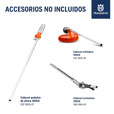 Cabezal Cortasetos 525LK – Accesorio Profesional para Corte de Setos y Jardines