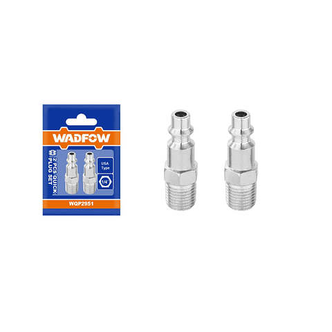 SET 2 ACOPLADORES 1/4 " MACHO