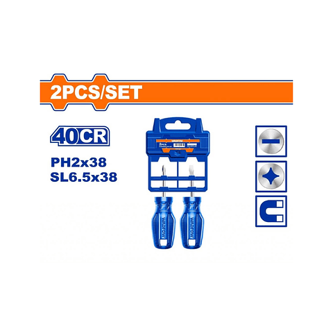 SET 02 DESTORNILLADORES 38MM