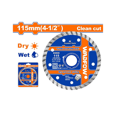 DISCO DIAMANTE TURBO 115MM