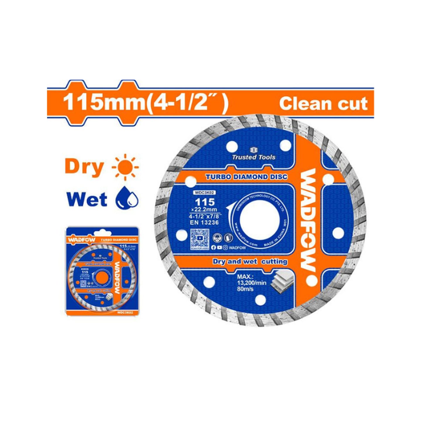 DISCO DIAMANTE TURBO 115MM 2