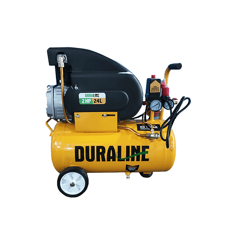 Compresor Duraline 24 Litros 2HP 220V – Aire Comprimido Compacto y Eficiente