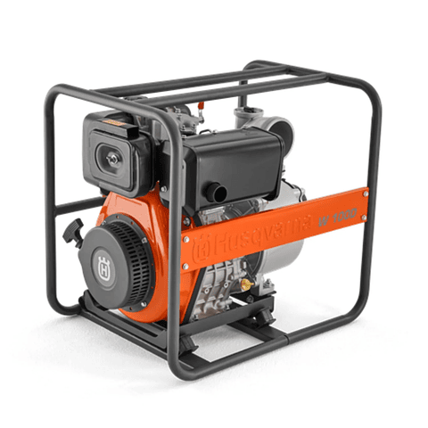 Motobomba Diésel Husqvarna 8.5 HP – Alto Caudal para Trabajo Exigente