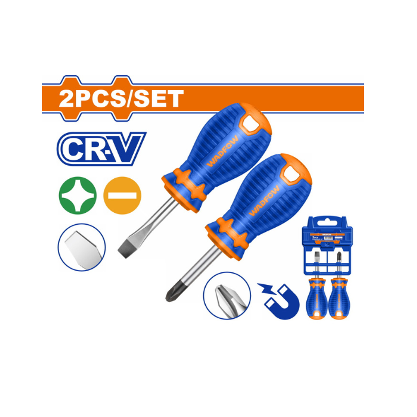 SET 02 DESTORNILLADORES 38MM 2