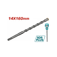 BROCA CEMENTO SDS PLUS 14 X 160MM TOTAL - Miniatura 2