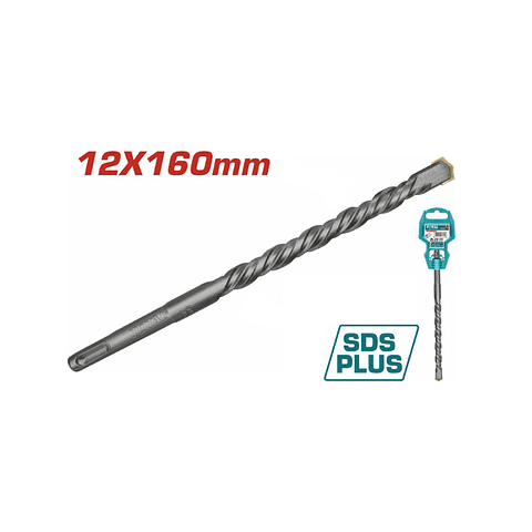 BROCA CEMENTO SDS PLUS 12 X 160 MM TOTAL