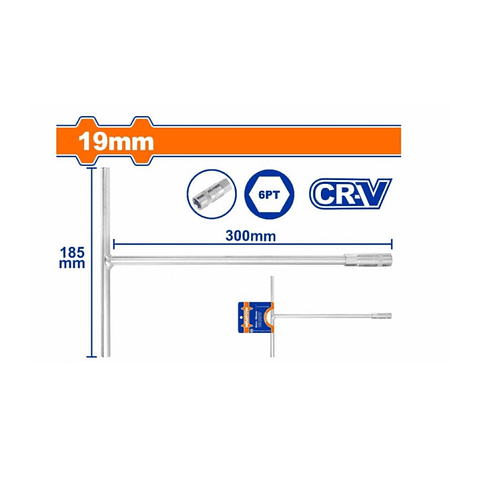LLAVE DE TUBO T 19MM