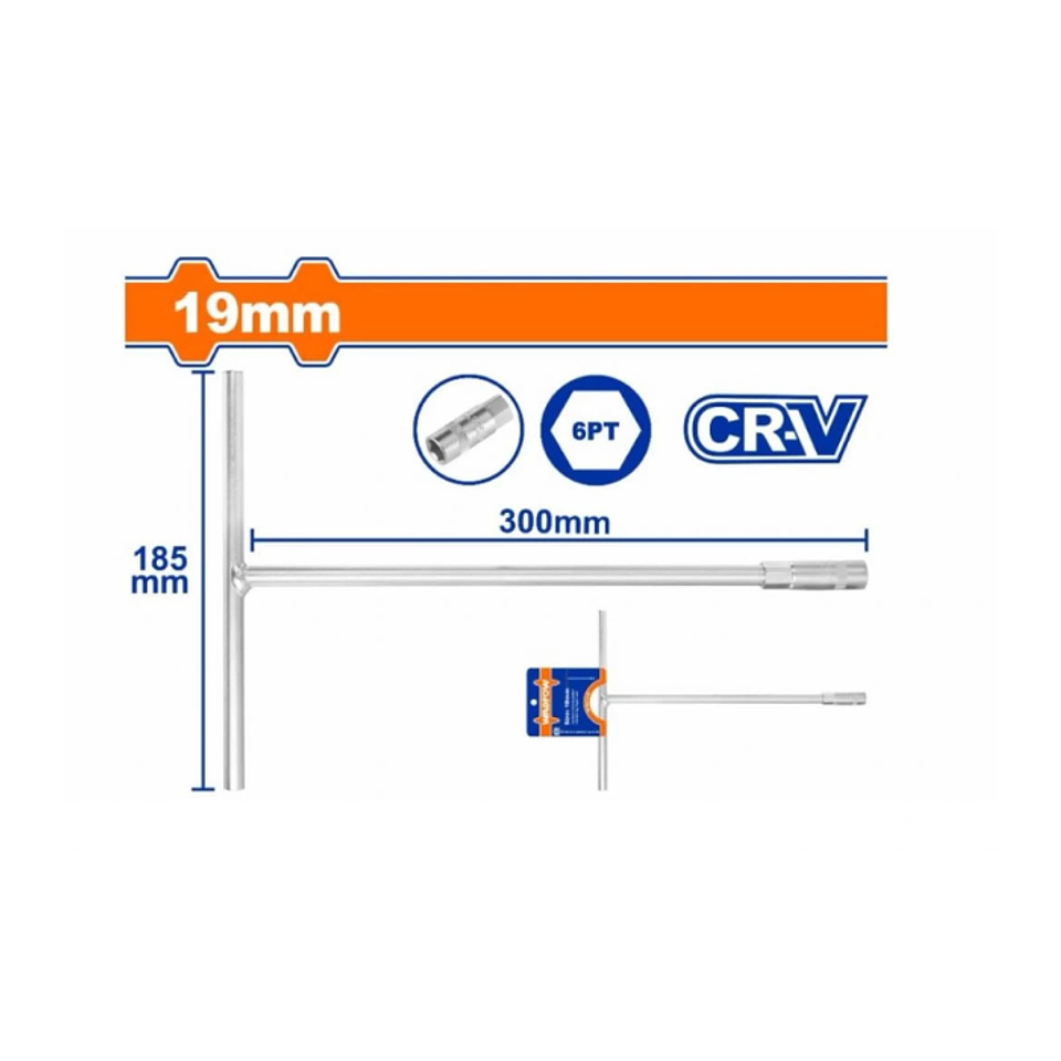 LLAVE DE TUBO T 19MM 2