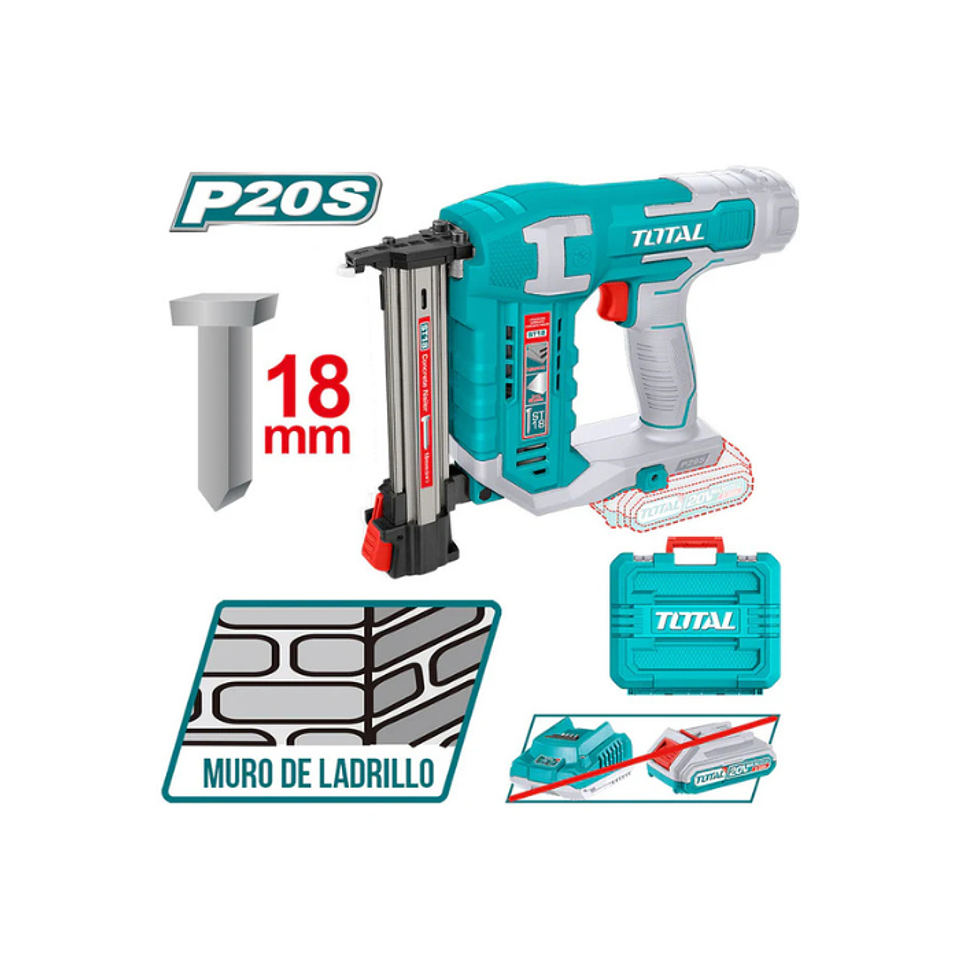 CLAVADORA DE HORMIGON INALAMBRICA 18MM ST 2