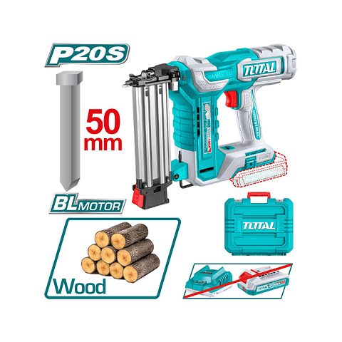 CLAVADORA DE HORMIGOS INALAMBRICA 50MM 20V S/C S/B