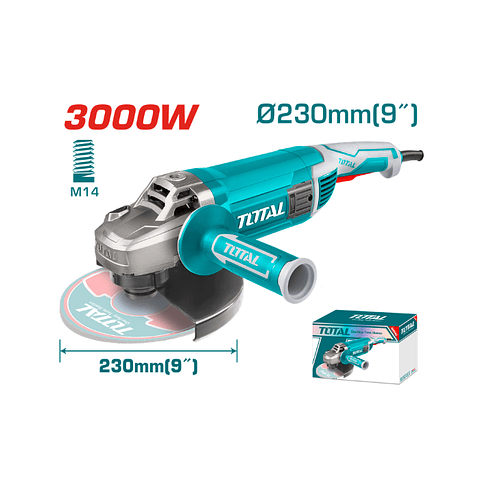 ESMERIL ANGULAR 9" 3000W