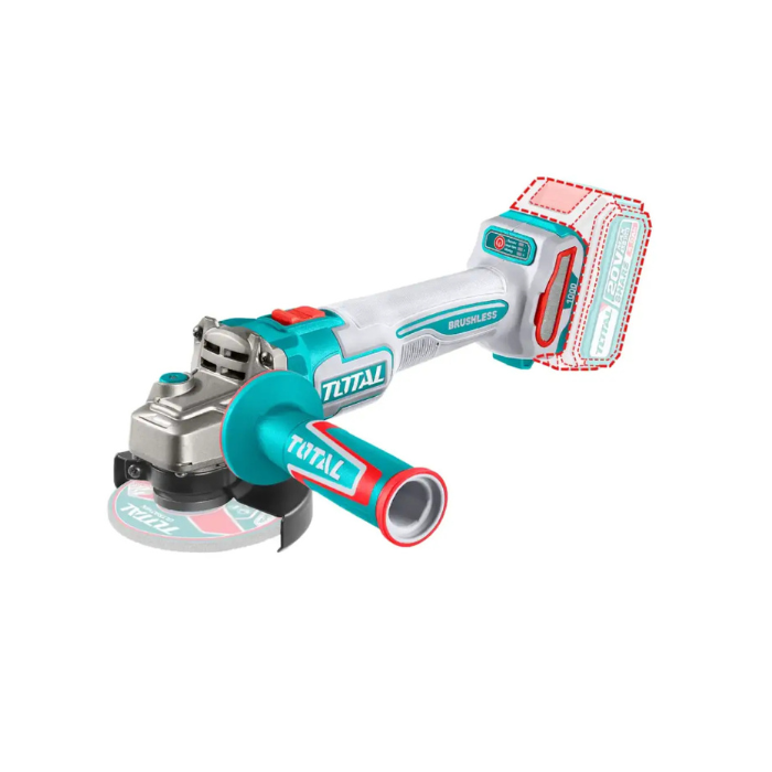 ESMERIL ANGULAR INALAMBRICO 20V 4 1/2" (1000W) 2BATS+CARG+ACCS ST