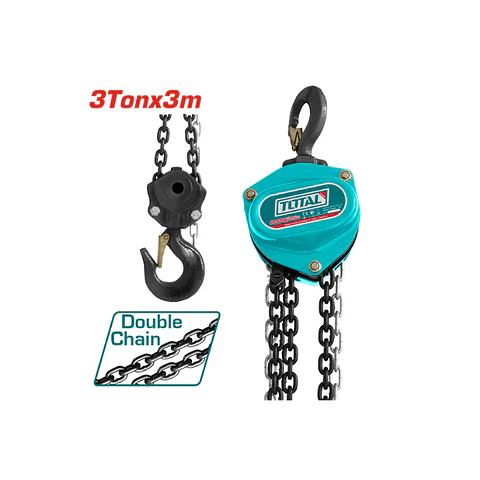 TECLE DE CADENA 3TN - 2 CADENAS INDUSTRIAL