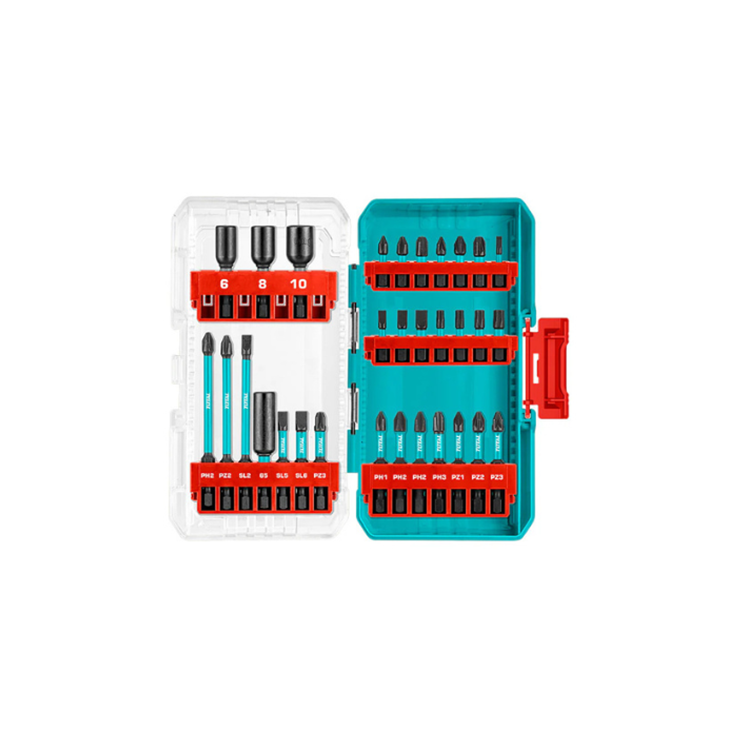 SET PUNTAS DESTORNILADOR IMPACTO 31 PIEZAS 1