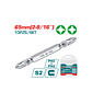 SET PUNTAS PHILLIPS PH2 DOBLE 65mm 10 PCS - Miniatura 2