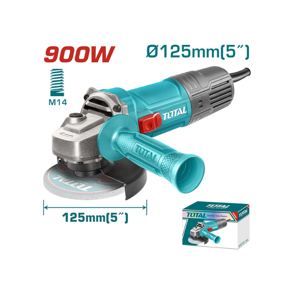 ESMERIL ANGULAR 5'' 900W 2