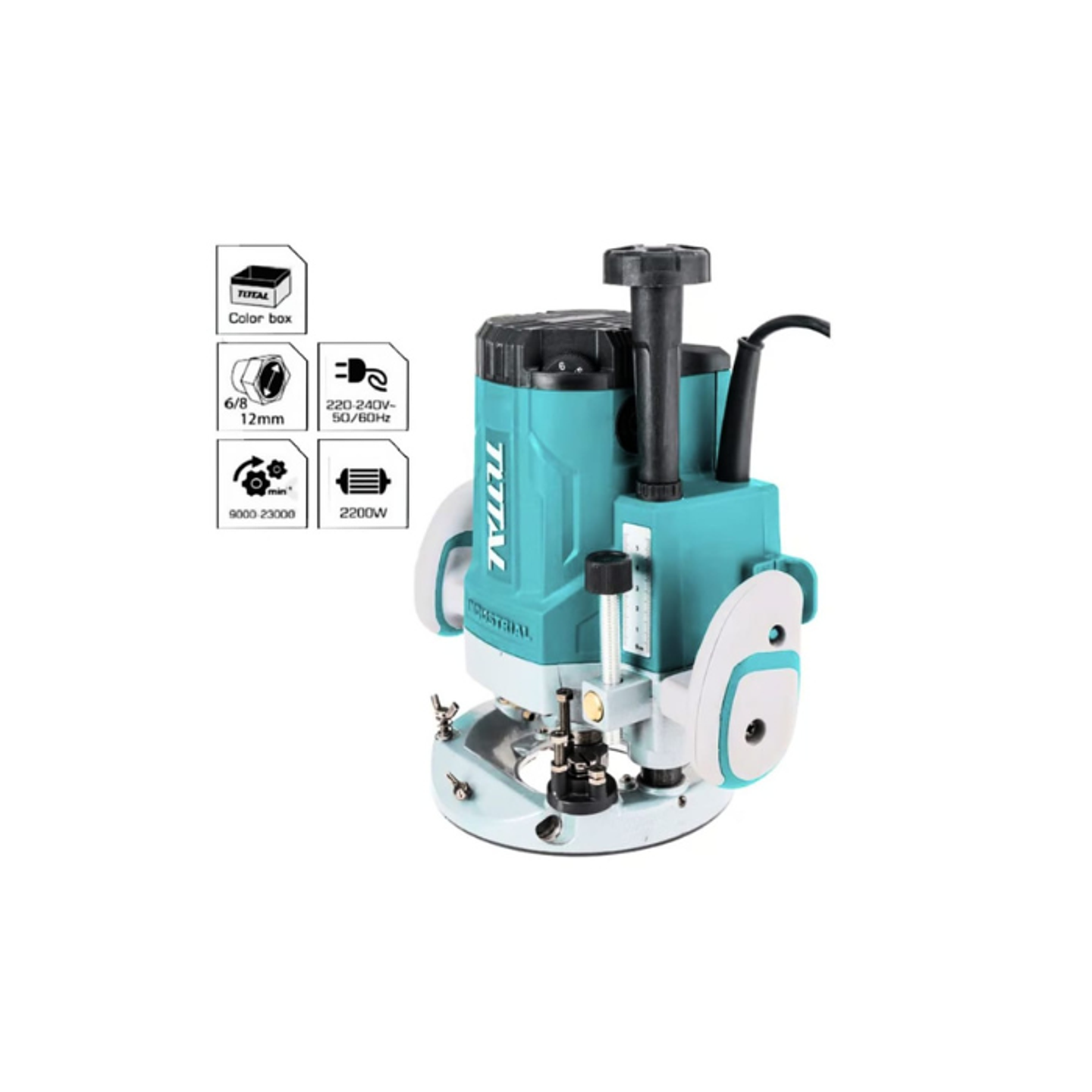 FRESADORA 2200W INDUSTRIAL 2