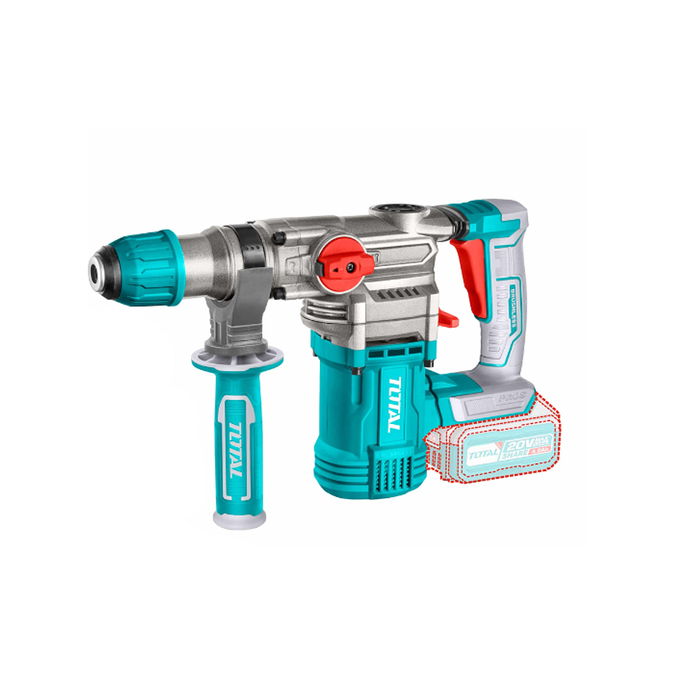 ROTOMARTILLO BRUSHLESS SDS PLUS INALÁMBRICO 20V - SIN CARBONES SIN BATERIA Y SIN CARGADOR ST 1