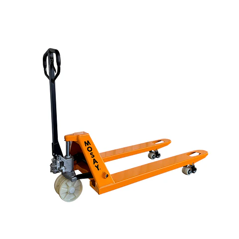 Transpaleta Manual Pintada 3.000 KG Horquilla Ancha MOSAY