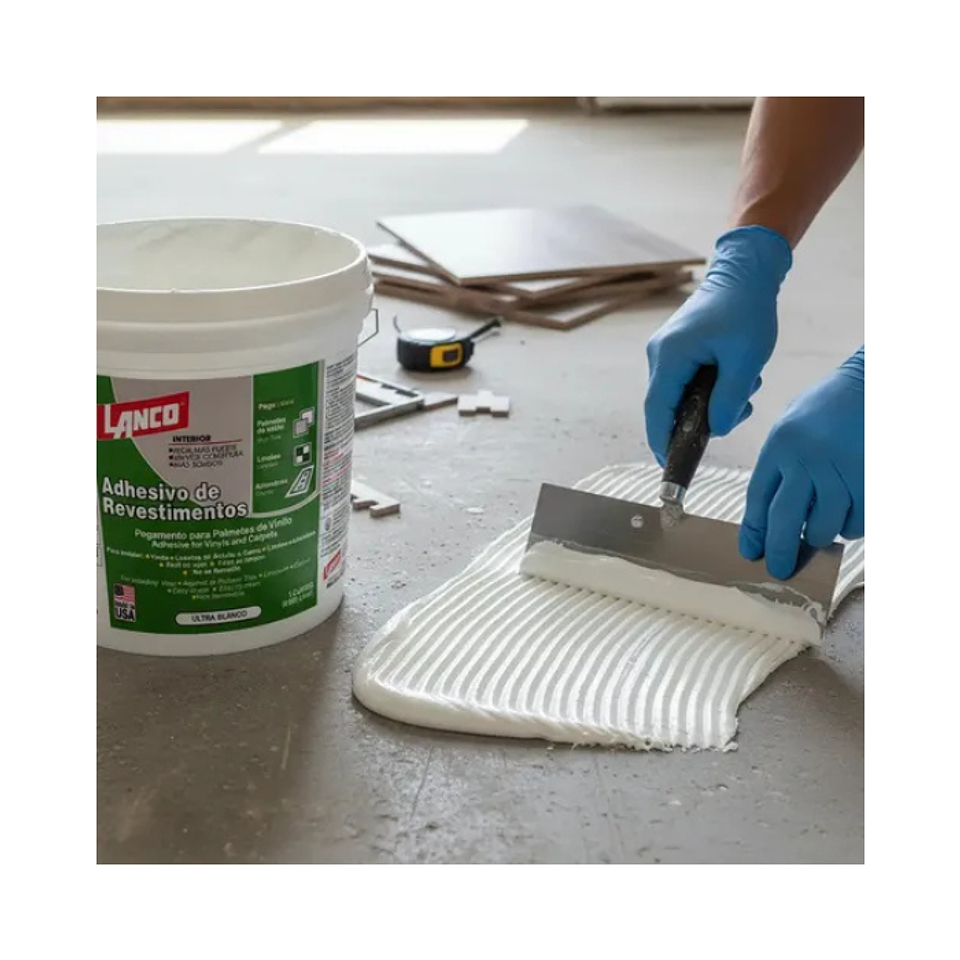 Lanco Adhesivo para Alfombras y Vinílicos (Blanco) 3