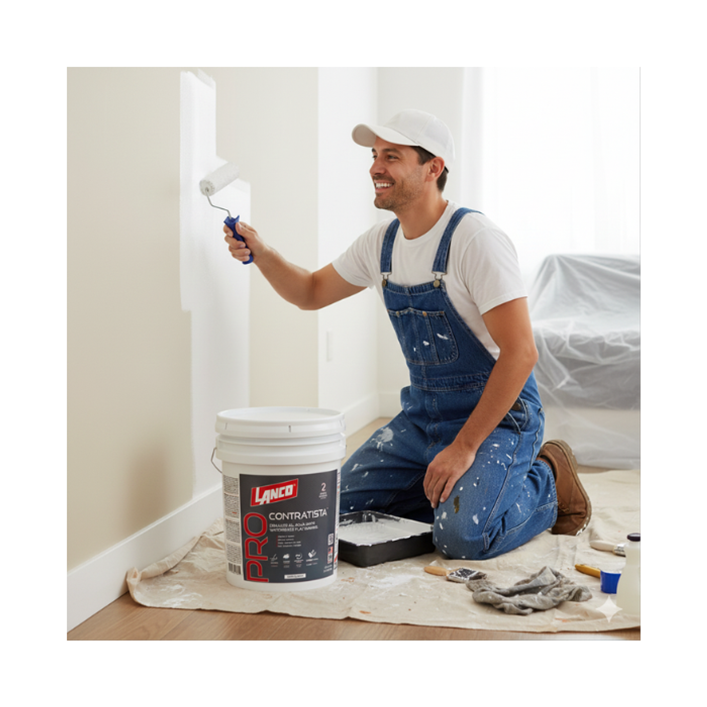 Lanco Látex Pro Contratista Ultra Blanco 3