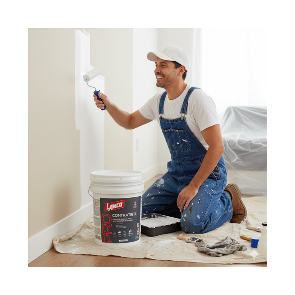 Lanco Látex Pro Contratista Ultra Blanco 3