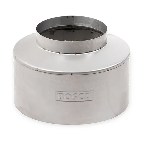 Embudillo AC Inox 6" x 10" | Reducción Acero Inoxidable para Chimenea y Estufa