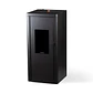 Estufa a Pellet Silenzio Black Vision | Calefacción eficiente, silenciosa y moderna - Miniatura 1