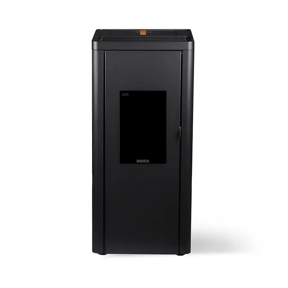 Estufa a Pellet Silenzio Black Vision | Calefacción eficiente, silenciosa y moderna 5