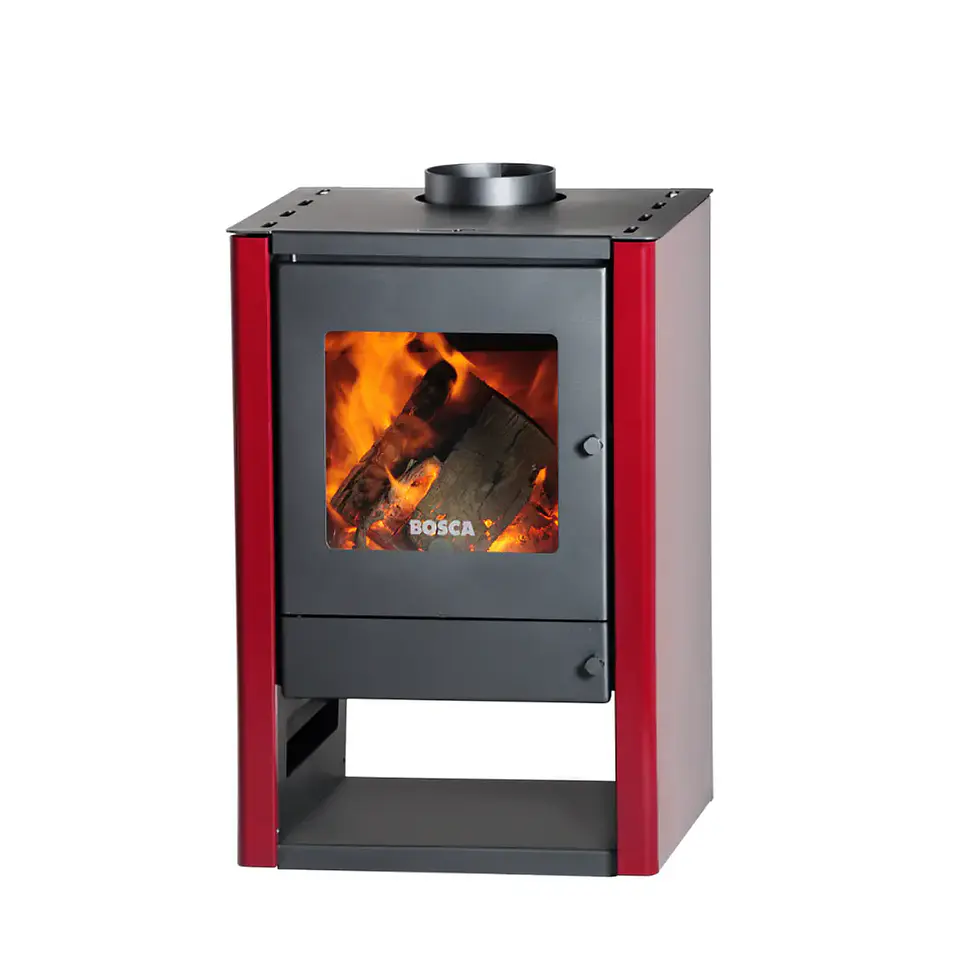 Calefactor a Leña Bosca Gold 380 Burdeo CERT 2