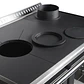 Cocina a Leña Bosca Hestia 90 Charcoal | Calefacción y cocina eficiente con horno de gran capacidad - Miniatura 3