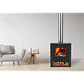 Calefactor a Leña Bosca Gold 500 Charcoal CERT – Máxima Potencia y Alto Rendimiento - Miniatura 7