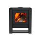 Calefactor a Leña Bosca Gold 500 Charcoal CERT – Máxima Potencia y Alto Rendimiento - Miniatura 1