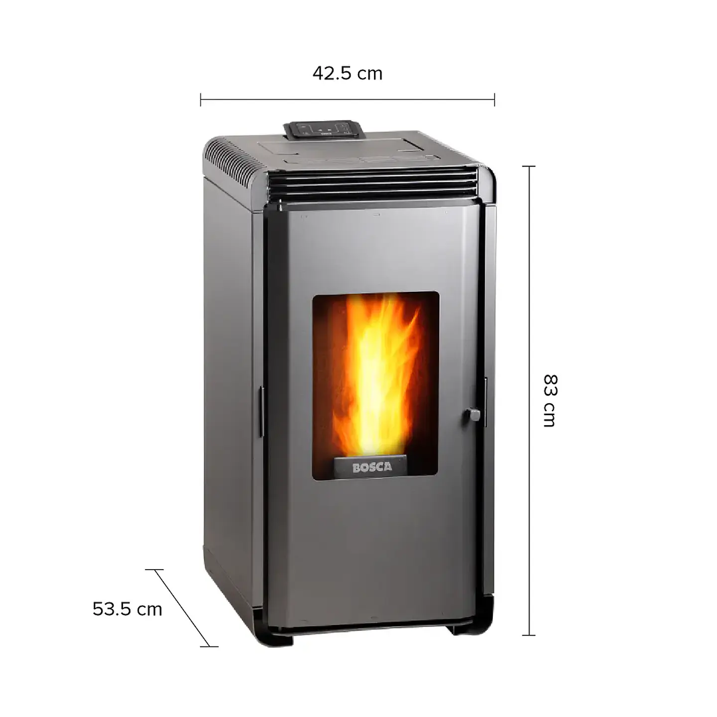 Calefactor a Pellet Bosca Hera + Certificado – Estufa a Pellet Bosca Bajo Consumo Alta Eficiencia 2