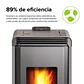 Calefactor a Pellet Bosca Hera + Certificado – Estufa a Pellet Bosca Bajo Consumo Alta Eficiencia - Miniatura 4