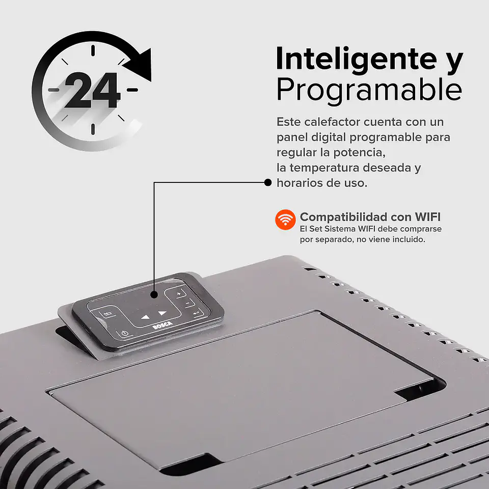 Calefactor a Pellet Bosca Hera + Certificado – Estufa a Pellet Bosca Bajo Consumo Alta Eficiencia 5