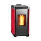 Calefactor a Pellet Bosca Hera + Roja Certificado – Estufa a Pellet Bosca Alto Rendimiento - Miniatura 1