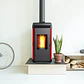 Calefactor a Pellet Bosca Hera + Roja Certificado – Estufa a Pellet Bosca Alto Rendimiento - Miniatura 3