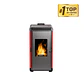 Calefactor a Pellet Bosca Hera + Roja Certificado – Estufa a Pellet Bosca Alto Rendimiento - Miniatura 2