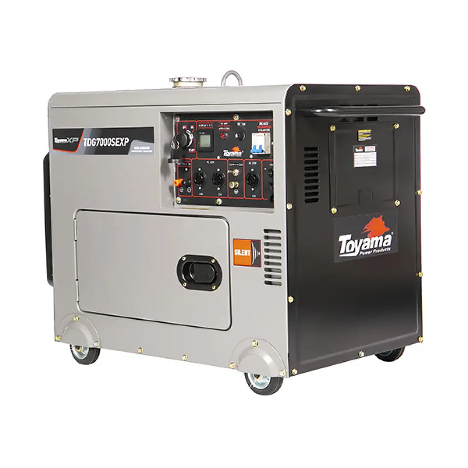 GENERADOR DIESEL (XP) TDG7000SEXP CABINADO 5,5 KW PARTIDA ELECTRICA 2