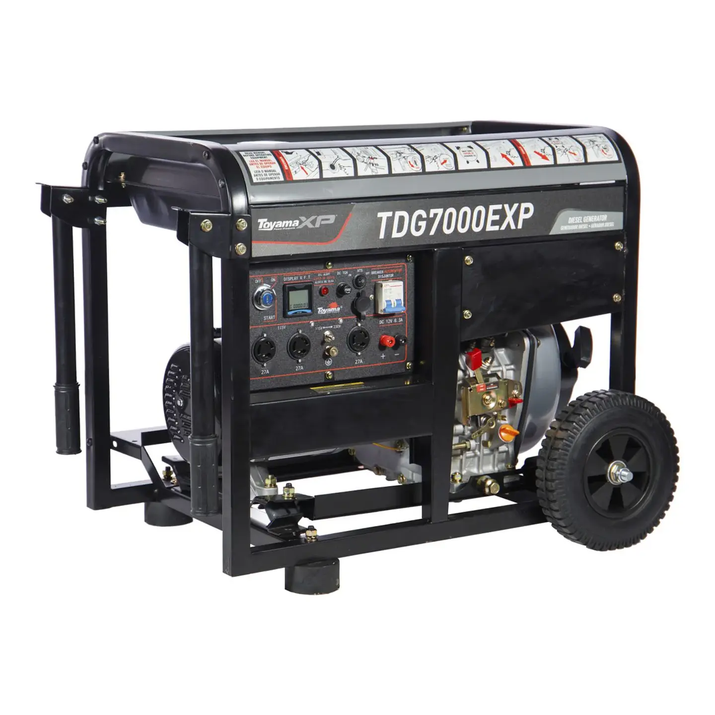 GENERADOR DIESEL (XP) TDG7000EXP 5,5KW PARTIDA ELECTRICA 1