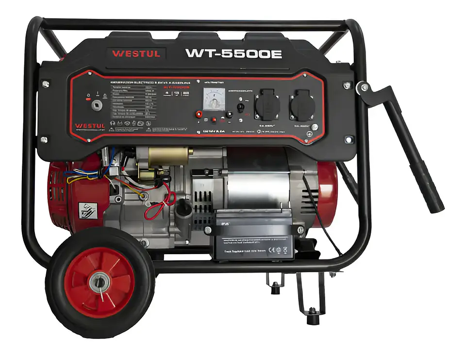 GENERADOR GASOLINA 5,5 KVA WT-5500E 2